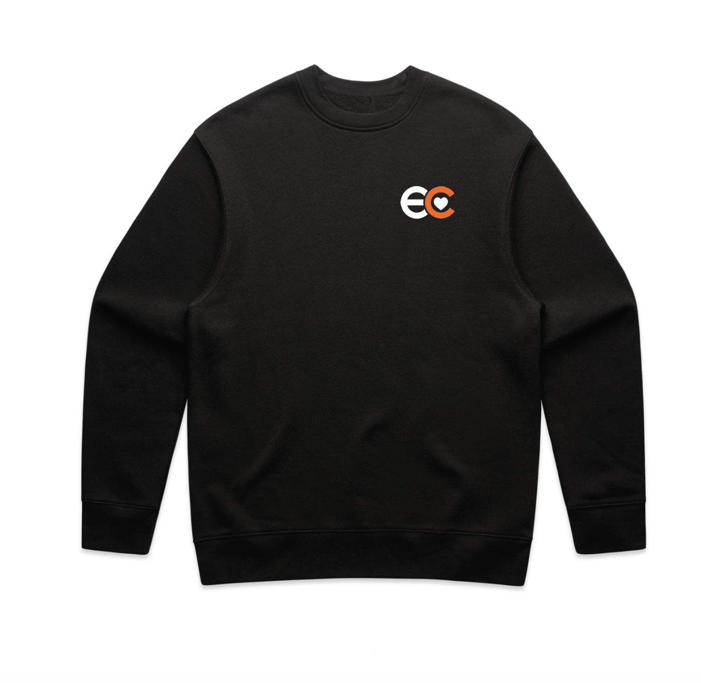 MENS EPIC CARE BY AIR SWEATSHIRT BLK